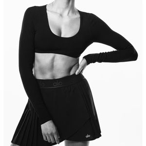 Like new alo aces tennis skirt pleated